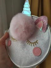 Bags Purse Clutch-Bag Coin-Pouch Unicorn Girls Kids Women Crossbody-Bags Money Small