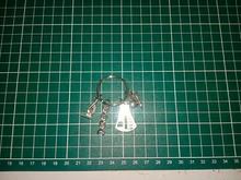 LLavero de microscopio de ciencia para medicina, llavero de equipo de microscopio para medicina, regalo escolar, joyería, Doctor Molecular, DNA, 1 Uds.