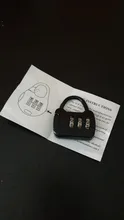 Candado con contraseña de combinación de código de 3 dígitos, Mini estuche de equipaje de viaje portátil, candado con cierre de seguridad, mochila con cierre de Zinc