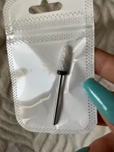 Broca de clavo de cerámica para manicura, cortador para retirar esmalte de Gel, accesorios de uñas, punta de corte de cerámica