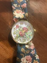 Shsby marca única damas flor tela de reloj de las mujeres de la moda reloj de vestir de tela de alta calidad reloj dulce reloj de pulsera de niñas