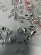 50 unids/lote 5x14mm 6x17mm 8x20mm 7 colores colgantes plateados broches conectores cuentas de cobre cuentas de bola hallazgos de joyería