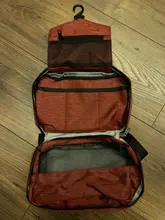 Bolsa de aseo de viaje colgante para hombre y mujer, neceser plegable, organizador de baño y ducha, artículos de tocador