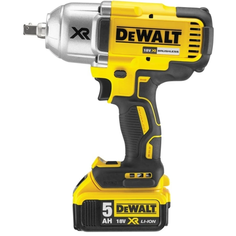 Гайковерт аккумуляторный DeWalt DCF899P2 (Крутящий момент 950 Нм, подсветка, частота ударов 2400 в мин., регулировка ско