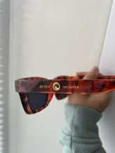 Las mujeres gafas de sol de diseñador de la marca gafas de ojo de gato conductor gafas de sol de pesca rectángulo leopardo Vintage gafas