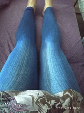 Mallas vaqueras elásticas para mujer, pantalones de cintura alta, ajustados, de realce, sin costuras, informales, 2021