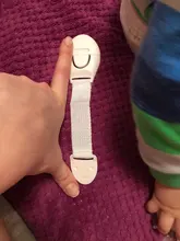 Cerradura de seguridad para cuidado de niños y bebés, cierre de plástico con protección para bebés, cajón, puerta, armario, inodoro de armario, 10 Uds.