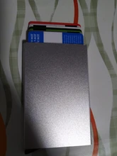 Wallet Business-Card-Holder Metal-Box Credit Women Quality-Bag Creative