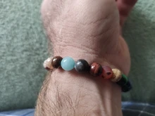Pulsera de piedras naturales para hombre y mujer, brazalete de cuentas con sistema Solar, Chakra, Yoga, para amantes de los ocho planetas