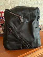 Mochila nueva de gran capacidad para mujer, bolso de tela Oxford para jóvenes, multifunción, color negro, 2020