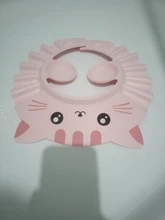 Gorra impermeable para niños, gorro seguro para Baby Shower, visera de baño para niños, gorro ajustable para Baby Shower, protege los ojos y el cabello