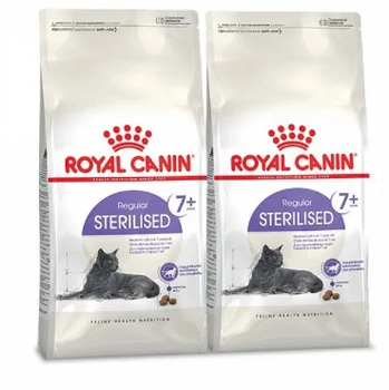 Royal Canin Sterilised 7+ для стерилизованных кошек и кастрированных котов старше 7 лет (2 упаковки), Cat food, f 7 кг (2*3,5кг)
Royal Canin Sterilised 7+ для стерилизованных кошек и кастрированных котов старше 7 лет (2 упаковки), Cat food, f 7 кг (2*3,5кг)