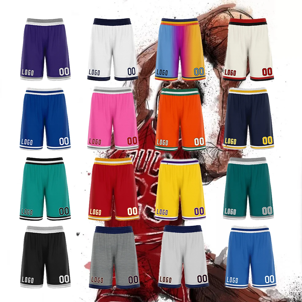 

Custom Basketball Shors Outdoor Game Training Pants Personalized Print Basketball Uniform Tracksuit for Men/Children 17 Color