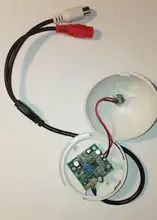 Micrófono de monitoreo de Audio de alta calidad, micrófono de pastilla de sonido para videovigilancia, cámara IP de seguridad, preamplificador incorporado, voz con cable