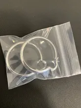 Pendientes de argolla plateados para mujer, regalo de boda, joyería fina europea, regalo de Navidad, gran oferta, fiesta de compromiso, 925