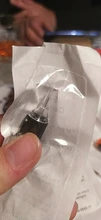 Cartucho con aguja para tatuaje semipermanente, accesorio para máquina de tatuar de RL/M1/RM profesional, desechable, para labio y maquillaje, por 10 uds.