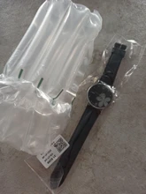 Reloj analógico con correa de cuero y cuarzo para mujer, accesorio de pulsera con correa de cuero, estilo clásico y redondo