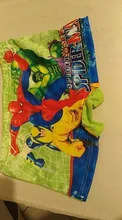Los niños ropa interior bragas cortos escritos niño ropa interior de dibujos animados spidermanChildren bragas 5 unids/lote niños boxeador suave niños bragas