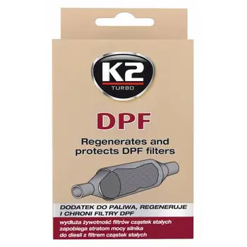 K2 DPF 50 ML Diesel engine additive for Diesel particulate filter, injector cleaner, cleaner soot Filter
K2 DPF 50 ML Diesel engine additive for Diesel particulate filter, injector cleaner, cleaner soot Filter