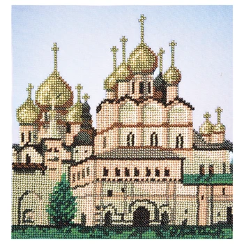 З-104 Set for embroidery with beads Constellation's lot's Gold ring's ROSTOV KREMLIN 20*21 cm
З-104 Set for embroidery with beads Constellation's lot's Gold ring's ROSTOV KREMLIN 20*21 cm