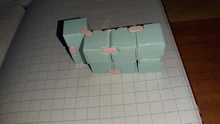 Rompecabezas cuadrado de cubo mágico infinito para niños y adultos, juguete de descompresión para aliviar el estrés, juego de mano divertido, laberinto de cuatro esquinas