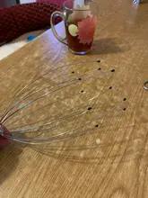 Masajeador relajante para la cabeza, masajeador relajante para el cuello, alivio del dolor de estrés, pulpo, cuero cabelludo, Spa, dolor de cabeza, estimula la circulación sanguínea