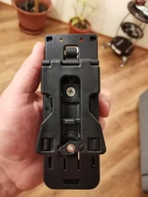 Funda Universal de bastón de rotación de 360 grados, funda de soporte negro, Kit de supervivencia de seguridad para exteriores, herramienta EDC, nuevo