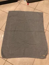 MOTOHOOD-Manta informal para bebé, manta tejida para recién nacido, suave, para sofá, cuna, edredón para cochecito de bebé