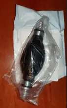 Línea de bomba de combustible de mano, Bombilla de aluminio de goma, transferencia de aceite diésel de gasolina para coche, barco, fueraborda marino, 6mm/8mm/10mm/12mm