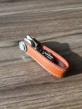 Bolsa para llaves de coche, cartera, porta llaves, BILLETERA, anillo, EDC para llave de bolsillo, organizador, llavero de cuero inteligente