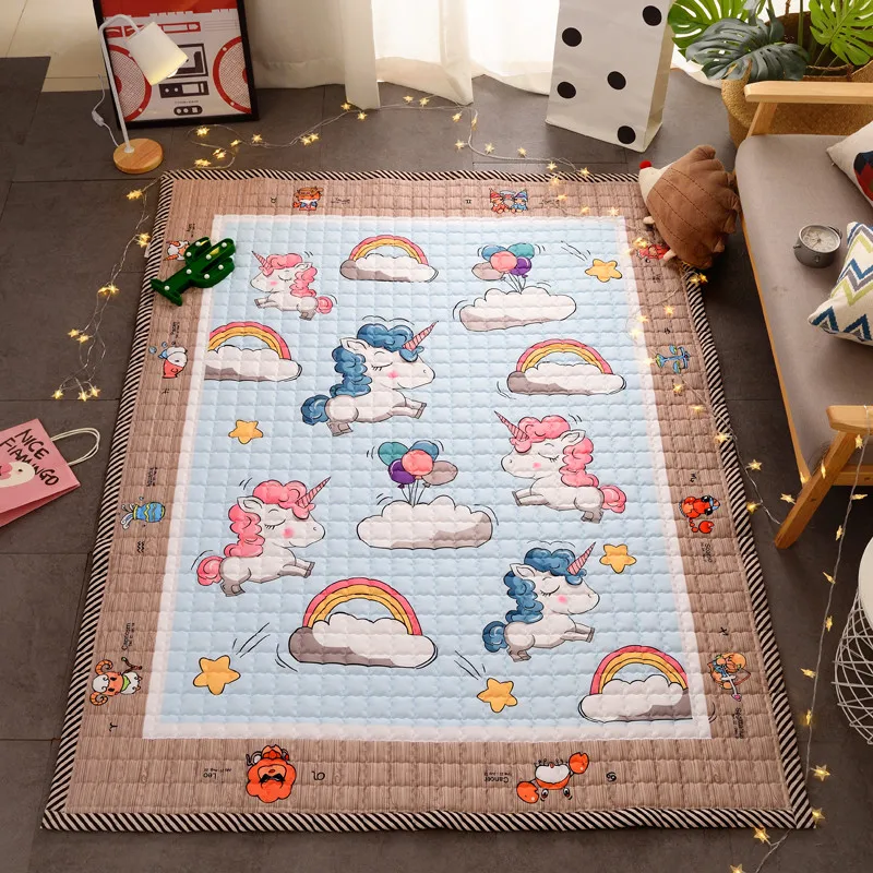 Baby Crawling Play Mat Carpet Unicorn Pattern Toddler Game Mat Developing Animal Children Play Carpet
Baby Crawling Play Mat Carpet Unicorn Pattern Toddler Game Mat Developing Animal Children Play Carpet
