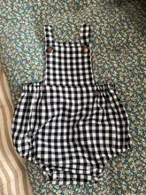 Ropa a cuadros de algodón y lino para bebé, trajes con espalda descubierta para recién nacido de 0 a 3T, Mono