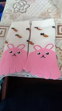 3-12 Y bebé niños niñas NIÑOS Calcetines de dibujos animados bebés niño Animal cinco calcetín con dedos calcetines del dedo del pie accesorios Calcetines