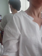 Sexy Blouse Short-Sleeve Women Shirts SEMIR Woman Female V-Neck Fashion Cotton Summer