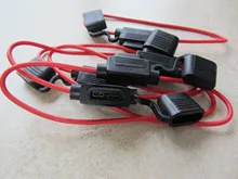 Fuse-Holders Socket Car-Fuse In-Line Waterproof Blade-Type 10A15A20A25A Medium 5PCS