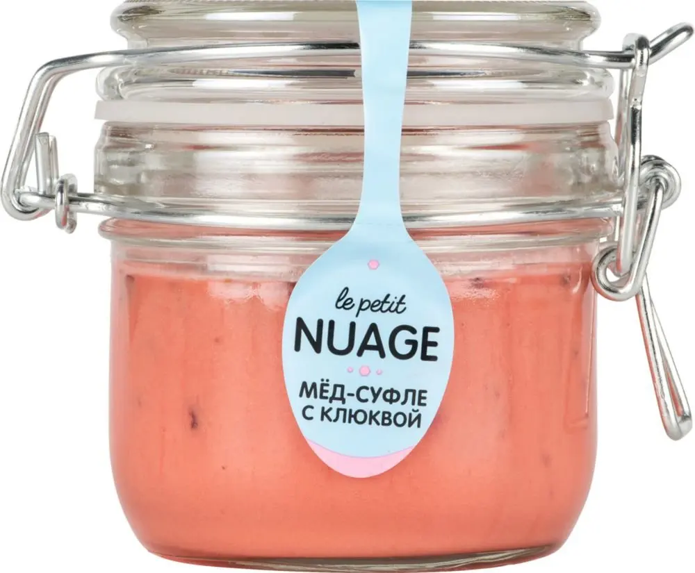 Мед суфле с клюквой ТМ le petit Nuage (ле петит Нуаж) | Продукты