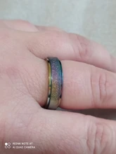 Anillo giratorio de 6mm para hombre y mujer, bandas de acero inoxidable giratorias, antiestrés