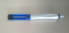 Bomba de succión de soldadura de Metal de aluminio, pistola de estaño con ventosa para soldar, pluma de eliminación, desoldador de soldadura al vacío, herramientas de soldadura manual