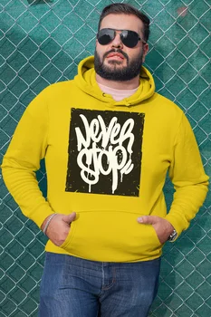 Angemiel Wear Never Stop Yellow Men 'S Hooded Sweatshirt
Angemiel Wear Never Stop Yellow Men 'S Hooded Sweatshirt