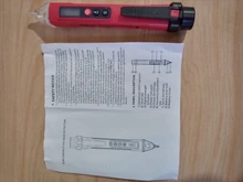 Detector de voltaje VC1010, bolígrafo de contacto Analizador de CA inteligente, bolígrafo eléctrico, Sensor LED, probador de corriente de voltios