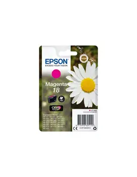 Epson 18 cartridge ink color magenta 
Epson 18 cartridge ink color magenta