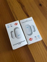 Sensor de puerta inteligente WiFi Tuya, detectores de puerta cerrados abiertos, Notificación por aplicación WiFi, Google Home, Alexa, ahorro de energía, funciona con batería por 1 año