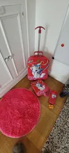 3 unids/set caliente de dibujos animados de los estudiantes cubierta de carrito niños encantadores subir escaleras equipaje 3D EVA estéreo maleta lápiz infantil caja de regalo