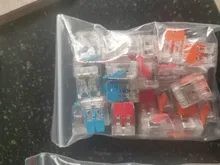Tuercas de palanca (30 y 50 unidades)-3 conectores de empalme compactos de nuevo estilo conectores de cable de desconexión rápida AWG 24-12