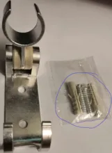 Hook Pedestal-Bracket Shower-Accessories Wall-Mounted Aluminum 1pc/Lot YT-5177 Solid