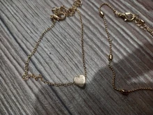 KINFOLK tobilleras mujer de moda Simple de oro corazón mujer pulseras tobilleras para mujer tobillera pie enlace joyería tobillera pulsera de cadena de la