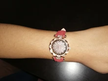 Las mujeres cielo estrellado cielo reloj de lujo de oro rosa diamante Relojes de Cuero ocasionales de las señoras banda de cuarzo reloj de pulsera mujer reloj zegarek damski