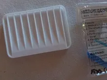 Bandeja de silicona ecológica reutilizable para baño, soporte de plato de jabón, caja de almacenamiento, novedad