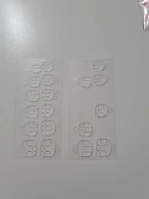 Pegamento adhesivo transparente de doble cara, cinta adhesiva transparente para uñas postizas, herramienta de Arte de uñas, 50/100/200 hojas