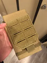 Bolsa militar Molle láser para teléfono móvil, funda cartuchera táctica para teléfono móvil, accesorios de cintura, bolsa para acampada al aire libre, novedad